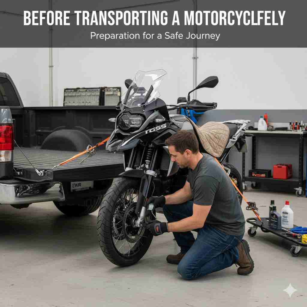 How to Transport a Motorcycle Safely: My Hard-Learned Tips 2025 1 Before Transporting a Motorcycle