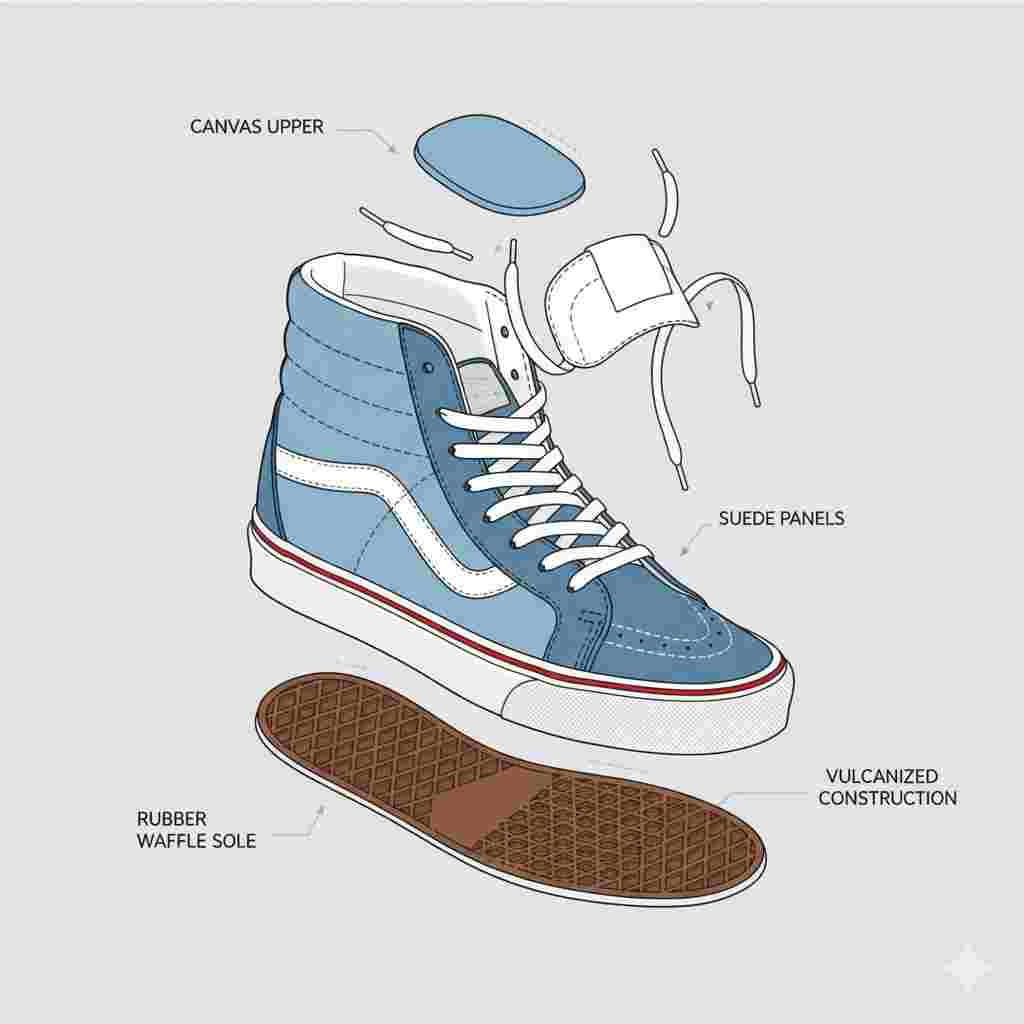 Are Vans Good For Motorcycle Riding? A Look at Safety 3 How Vans Shoes Are Made