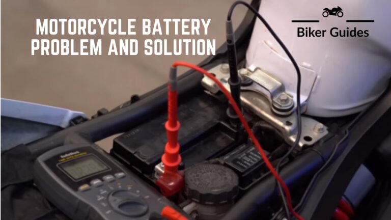 Motorcycle battery problem and solution
