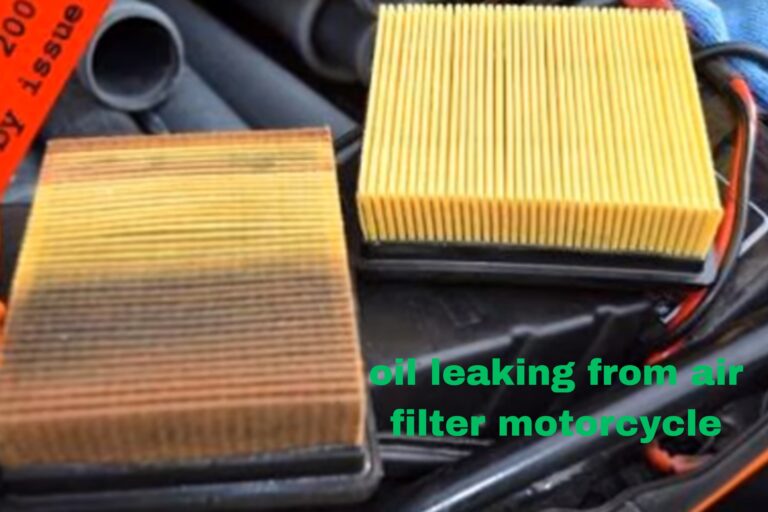 how to fix oil in air filter