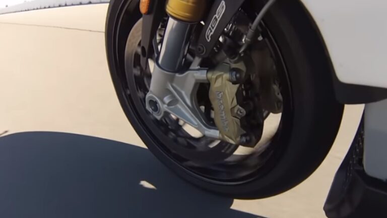 Why does the brake sound bad