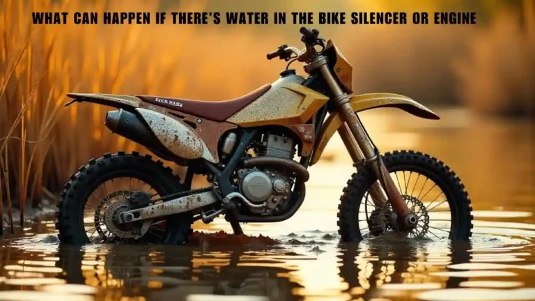 Wondering what can happen if there’s water in the bike silencer or engine? Learn how water affects performance and what you can do to prevent damage. Discover now!