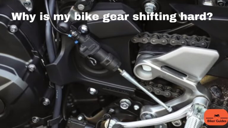 Why is my bike gear shifting hard