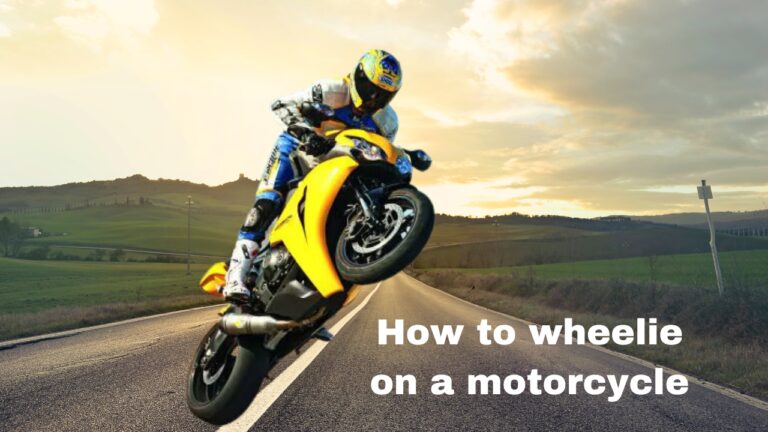 how to wheelie on a motorcycle