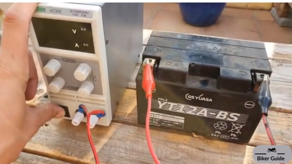 How to Charge a Motorcycle Battery Without a Charger