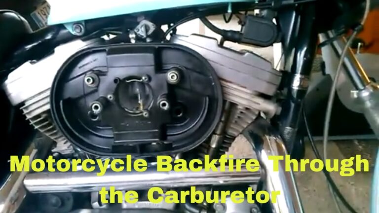 Why Does My Motorcycle Backfire Through the Carburetor?-10 Troubleshooting effective Tips 3 Motorcycle Backfire Through the Carburetor