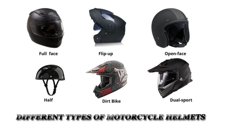 Different Kinds Of Motorcycle Helmets