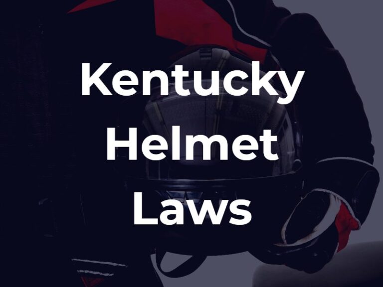 Does Kentucky Have a Motorcycle Helmet Law