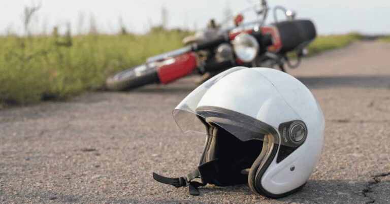 What Does A Helmet Behind A Motorcycle Mean