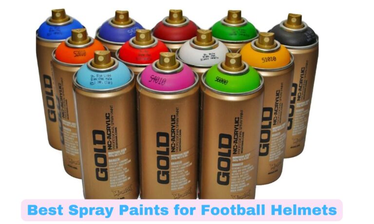 Best Spray Paints for Football Helmets