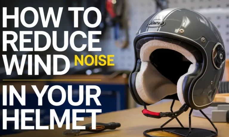 How to Reduce Wind Noise in Your Helmet
