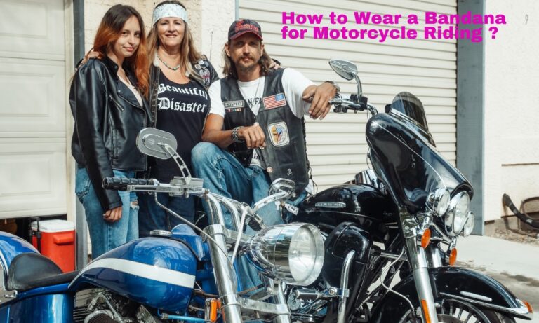 How to Wear a Bandana for Motorcycle Riding