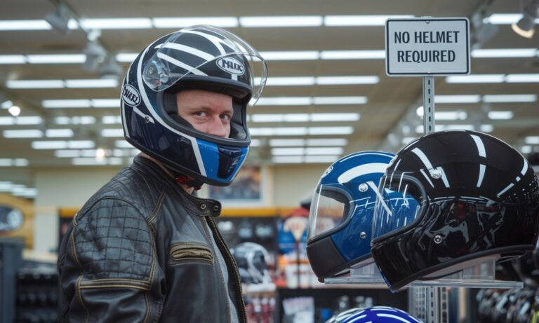 Is It Illegal to Wear a Helmet in a Store