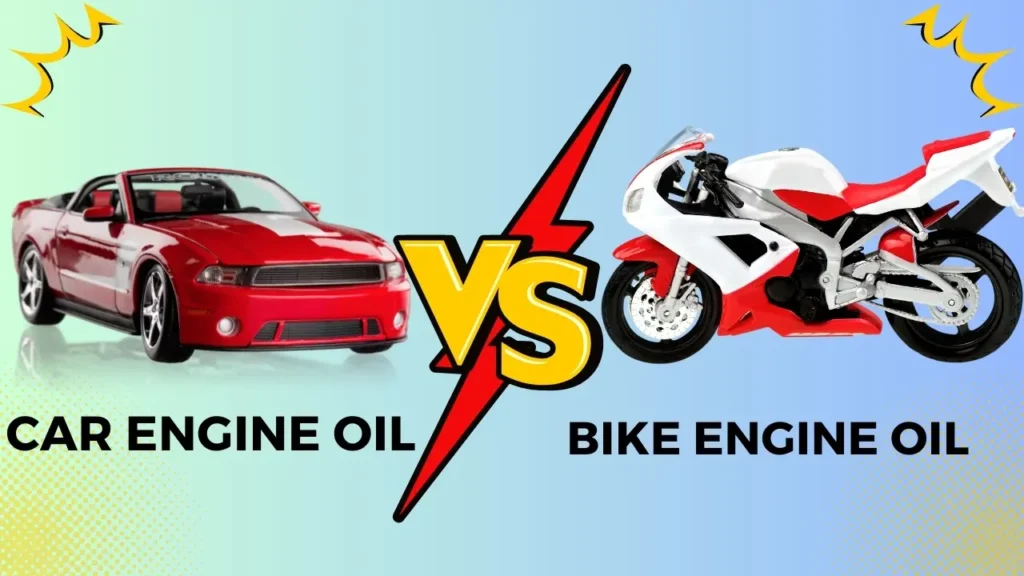 Motorcycle engine oil vs car engine oil