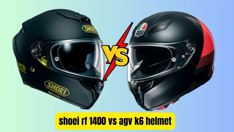 shoei rf 1400 vs agv k6