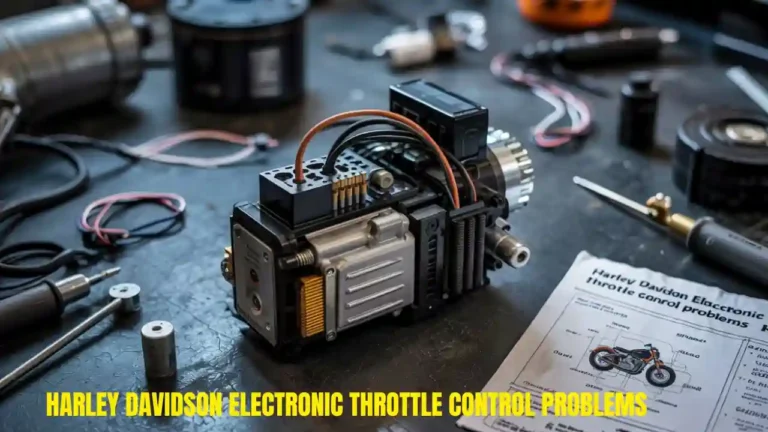 Harley Davidson Electronic Throttle Control Problems