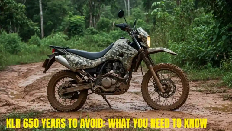 klr 650 years to avoid
