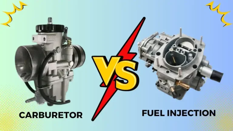 Carburetor vs fuel injection motorcycle