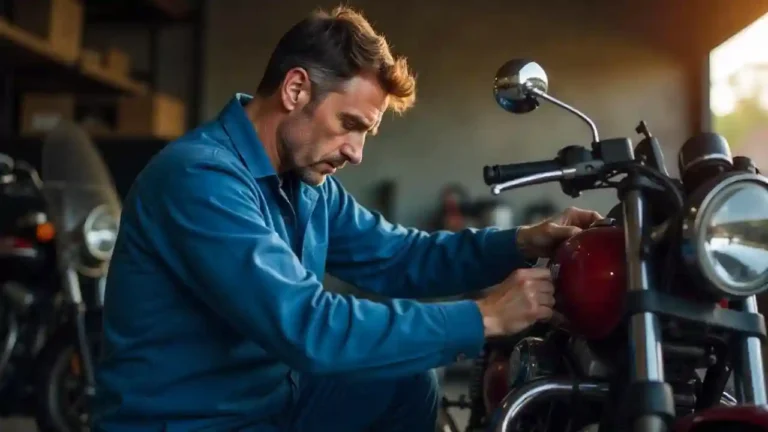 do you check motorcycle oil hot or cold