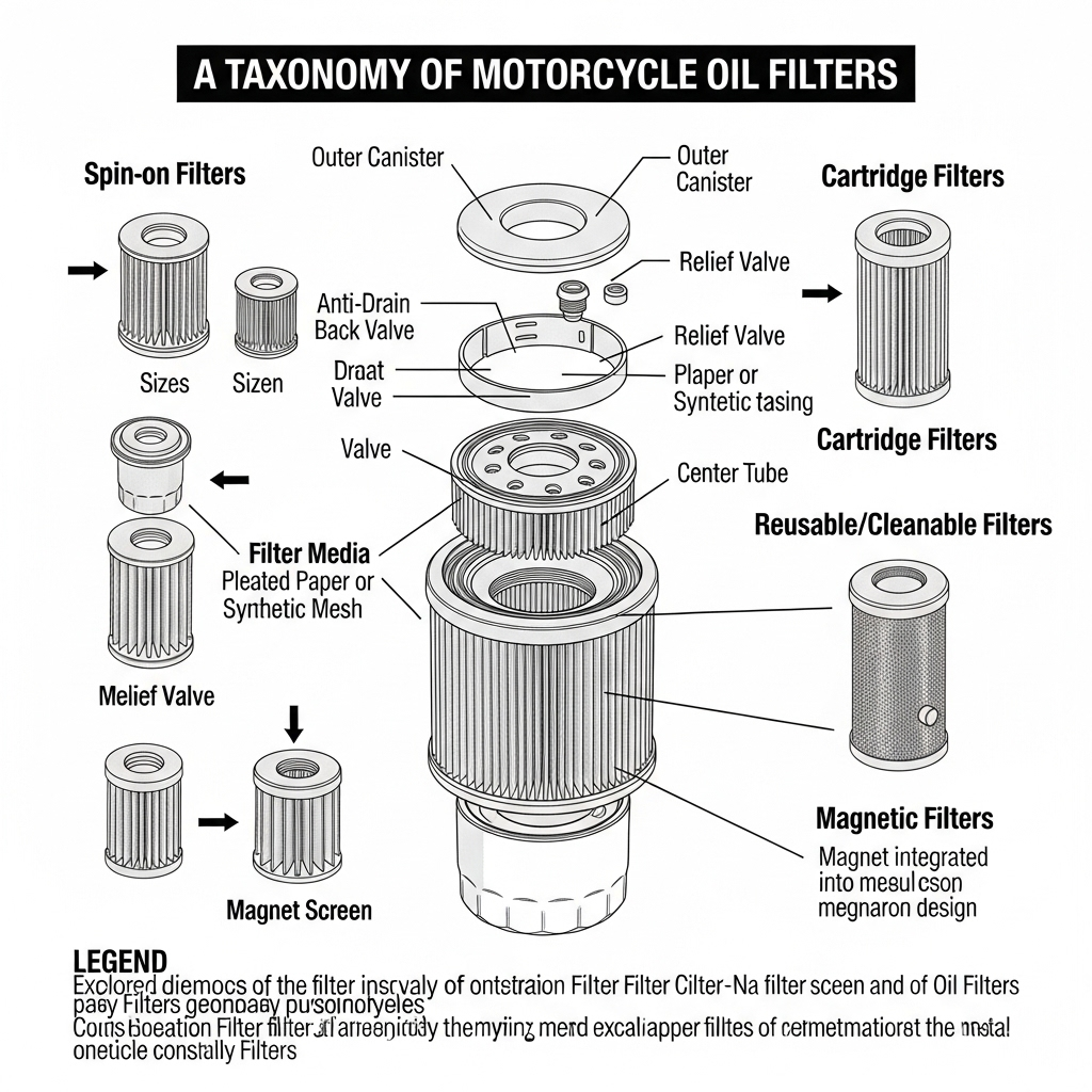 A Taxonomy of Motorcycle Oil Filters