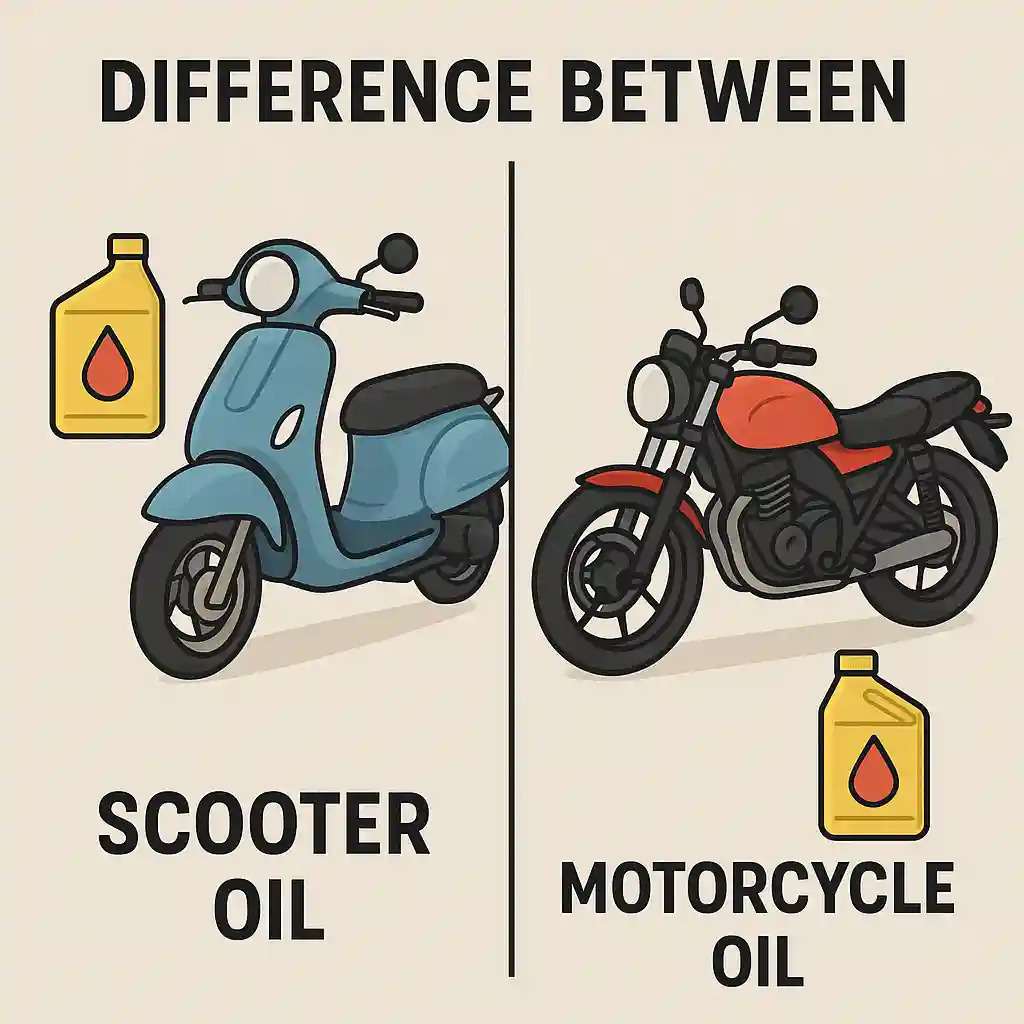 What is the Difference between Scooter Oil And Motorcycle Oil? 6 Difference between Scooter Oil And Motorcycle Oil