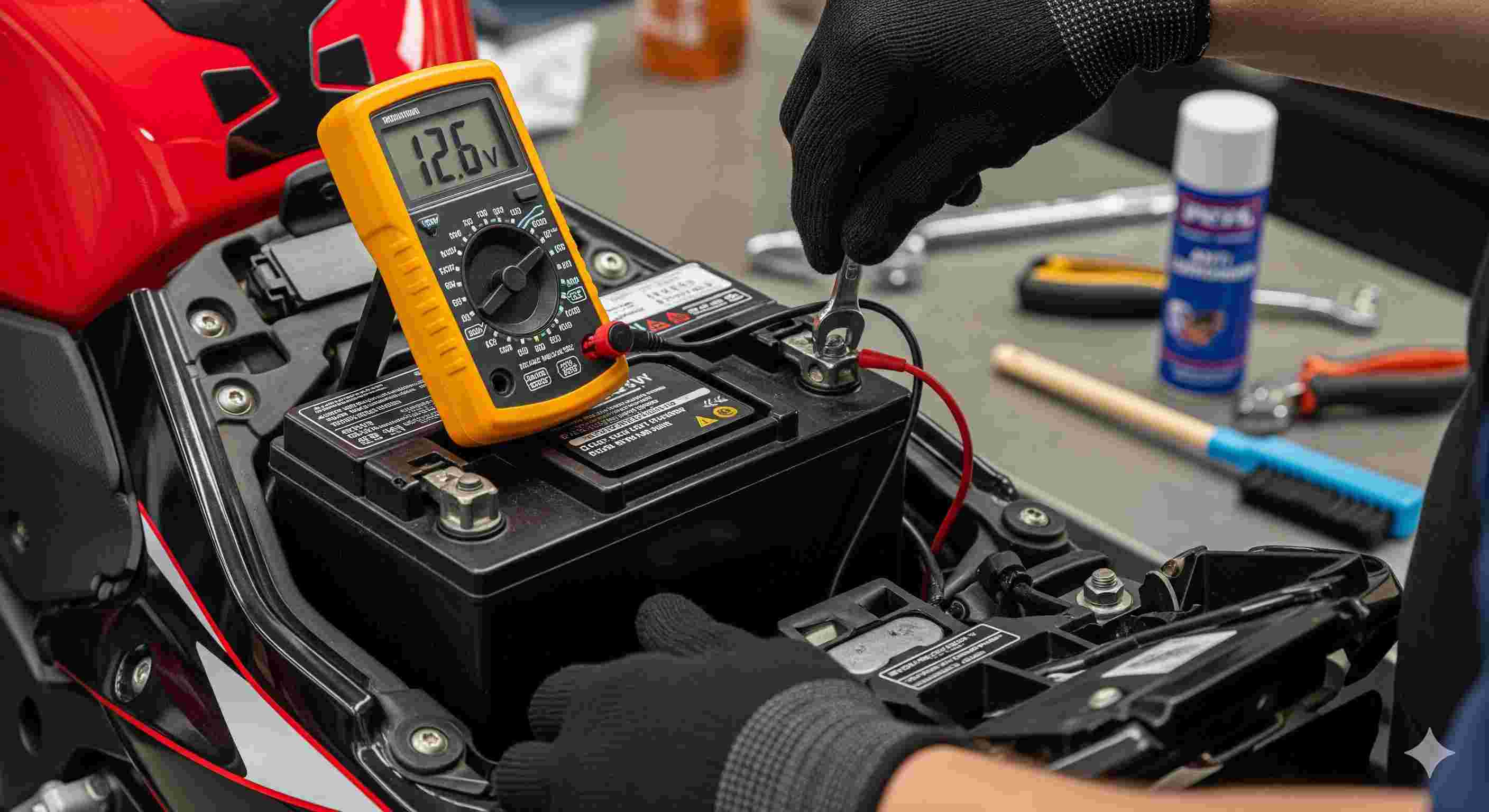 motorcycle battery care
