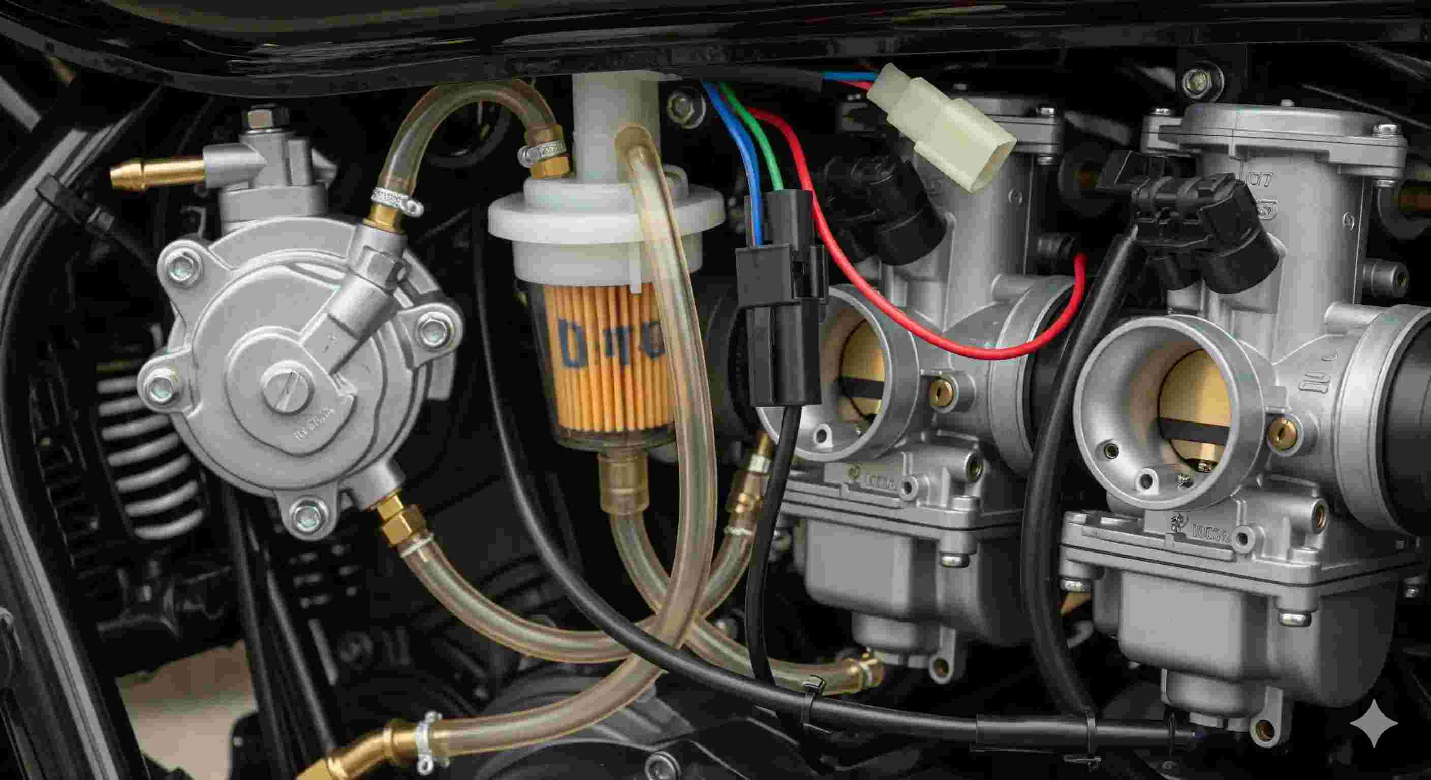 motorcycle fuel system