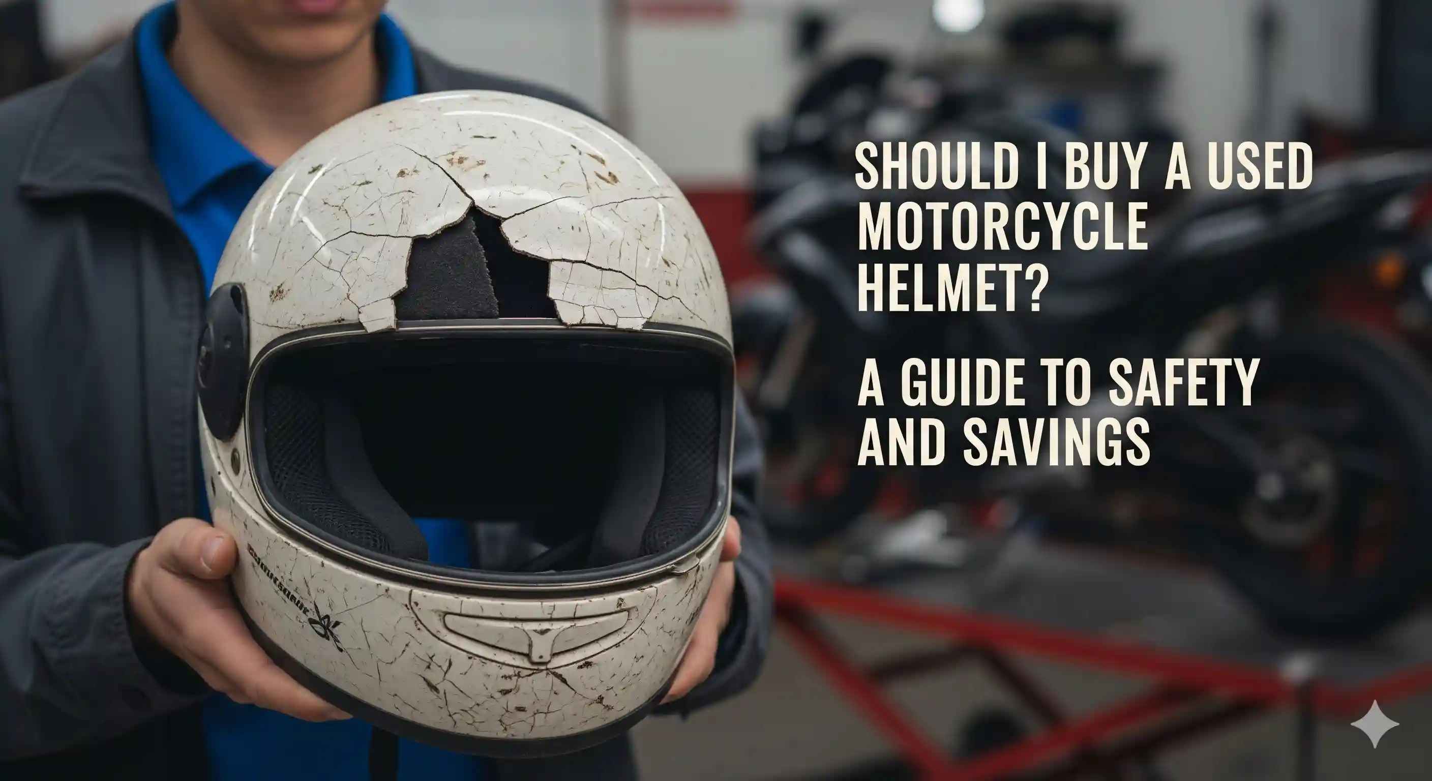 Should I buy a used motorcycle helmet