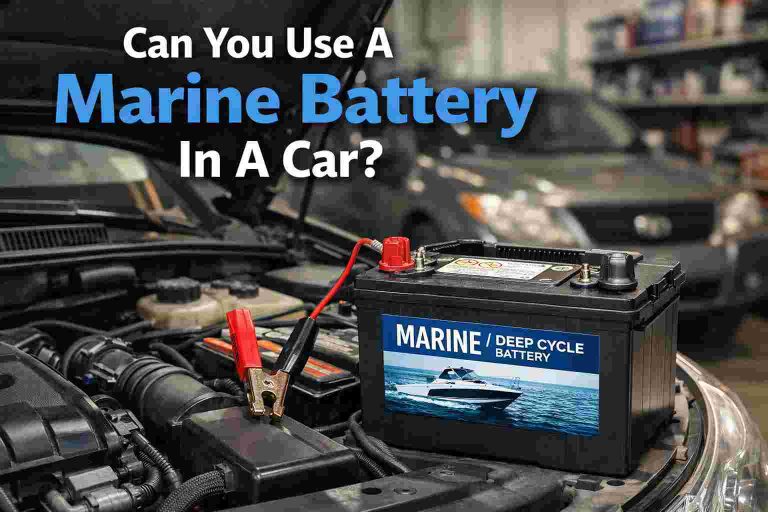 Can You Use A Marine Battery In A Car