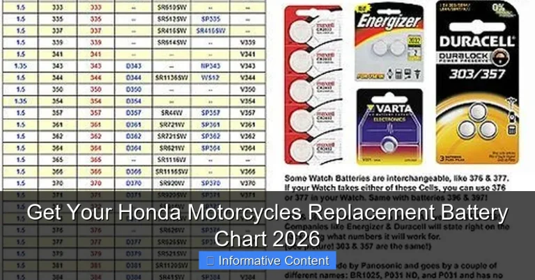 Get Your Honda Motorcycles Replacement Battery Chart 2026 6 Get Your Honda Motorcycles Replacement Battery Chart 2026