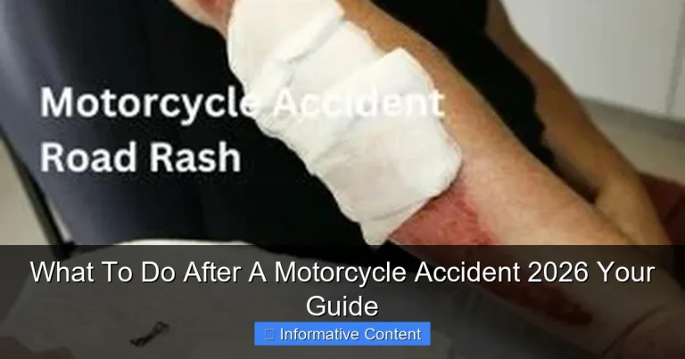 What To Do After A Motorcycle Accident 2026 Your Guide