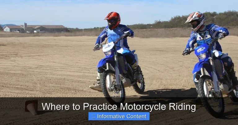 Where to Practice Motorcycle Riding