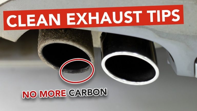 How to Clean Exhaust Pipe Outside