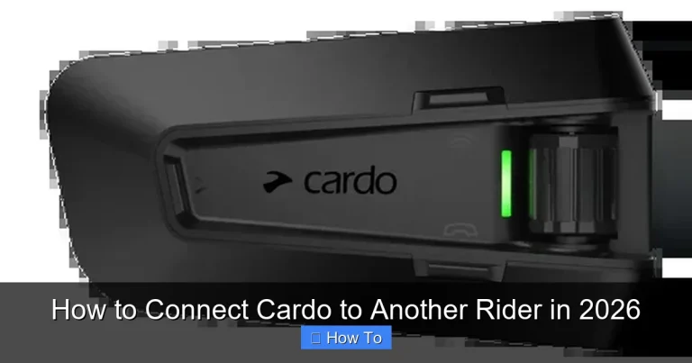 How to Connect Cardo to Another Rider in 2026