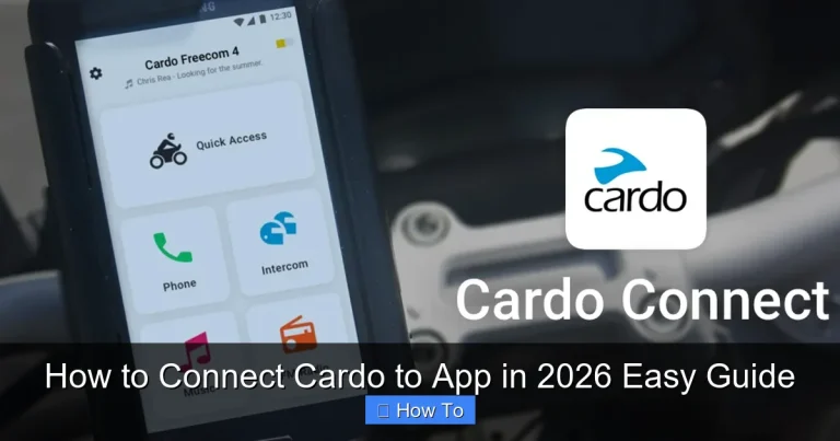 How to Connect Cardo to App in 2026 Easy Guide