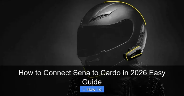 How to Connect Sena to Cardo in 2026 Easy Guide
