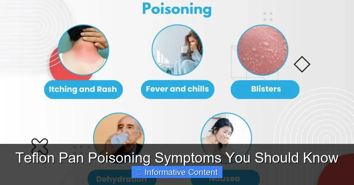 Teflon Pan Poisoning Symptoms You Should Know