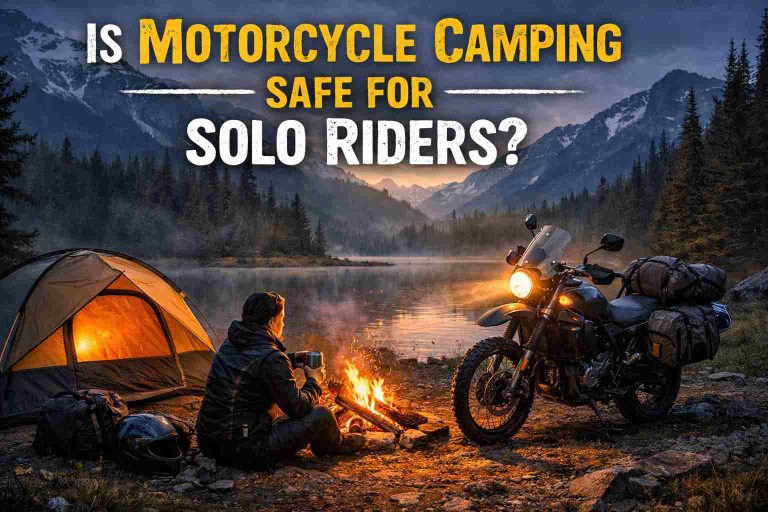 Is Motorcycle Camping Safe for Solo Riders