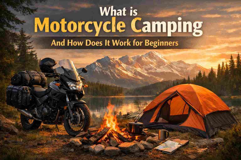 What is Motorcycle Camping And How Does It Work for Beginners