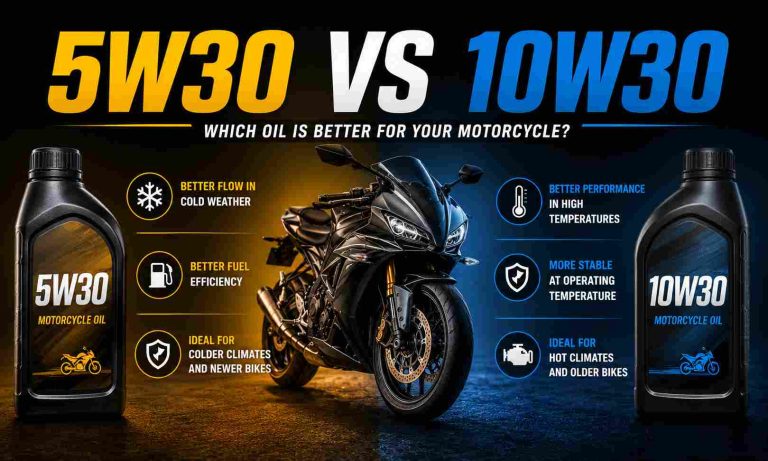 5W30 Vs 10W30 Oil