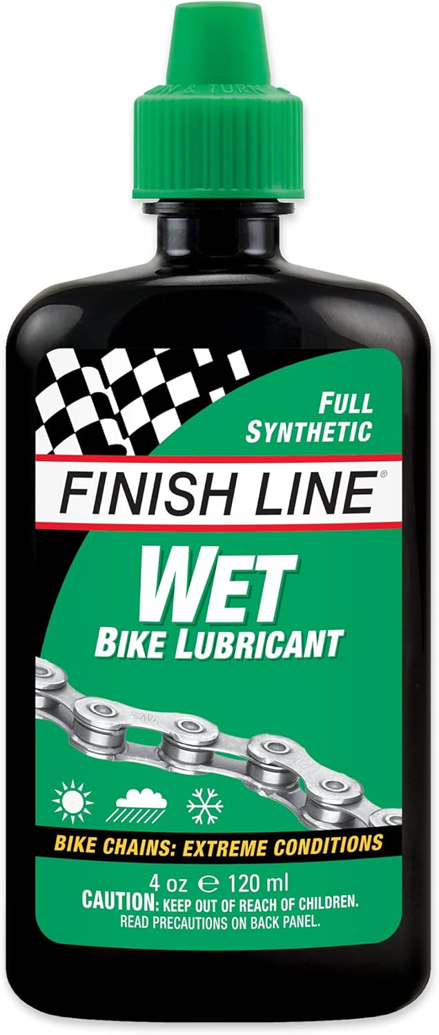Finish Line Wet Bicycle Chain Lube 4oz