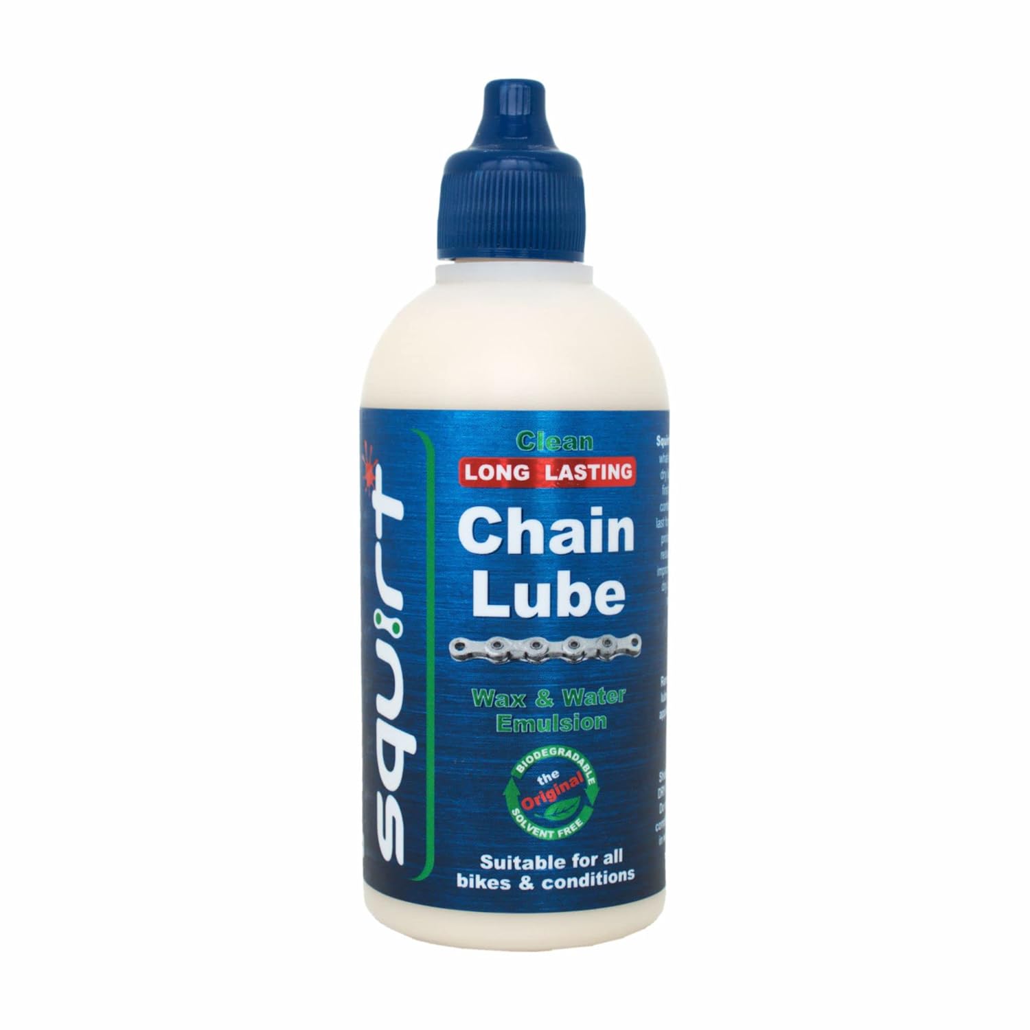 Squirt All-Weather Dry Bike Chain Lube, 120ml - Long-Lasting Lubricant