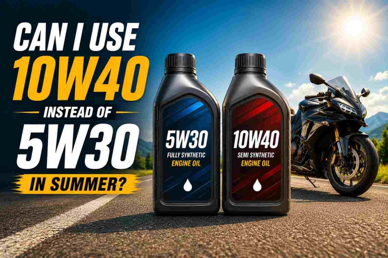 Can I Use 10W40 Instead of 5W30 in Summer