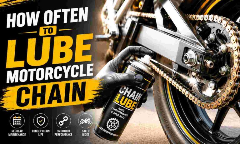 How Often to Lube Motorcycle Chain