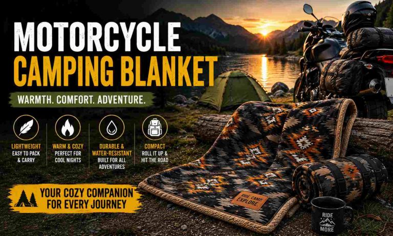 Motorcycle Camping Blanket