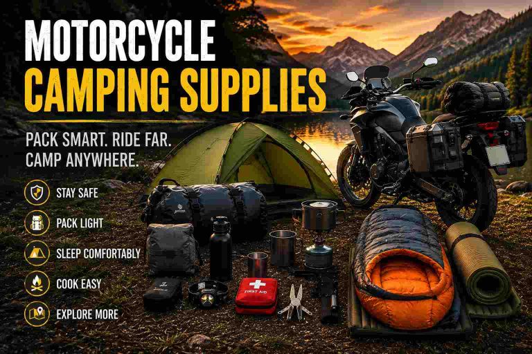 Motorcycle Camping Supplies
