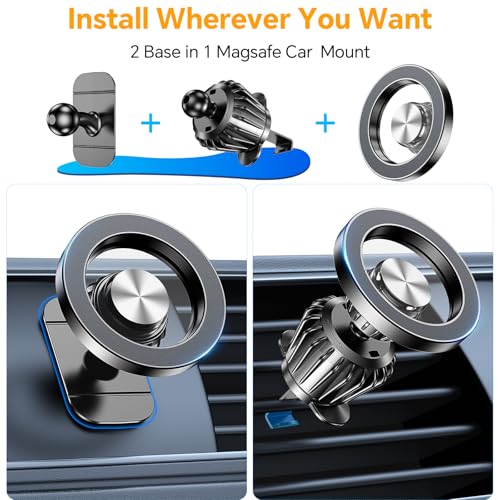 Car Mount Magnetic Phone Holder