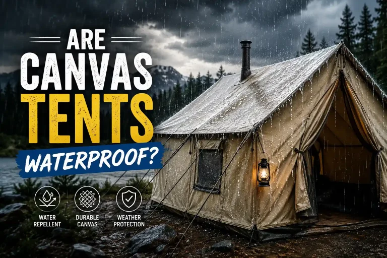 Are Canvas Tents Waterproof
