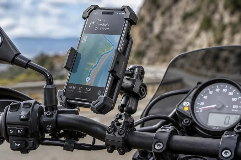 How Does a Motorcycle Phone Mount Work