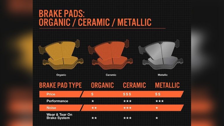 Brake Pads Ceramic Vs Semi Metallic Vs Organic
